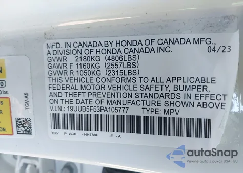 2022 Acura Tlx A-Spec Package z USA, uszkodzony, nr VIN 19UUB6F5XNA000611